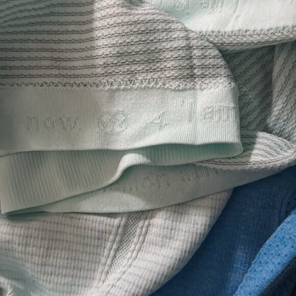 Lululemon Run Swiftly Tech Long Sleeve Aquamarine Beach Blanket Blue Size 4 - Picture 7 of 15